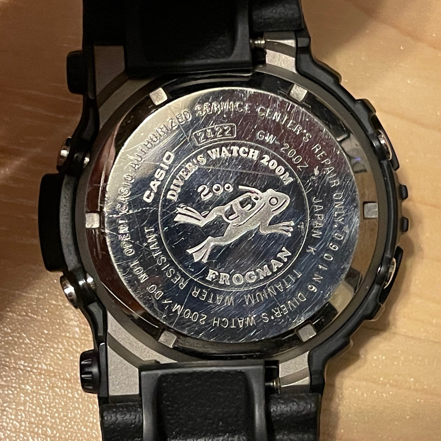 WTS] Casio G-Shock GW-200Z-1 Final Frogman Tough Solar