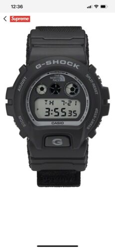 Supreme X The North Face X Casio G Shock Watch Black Order