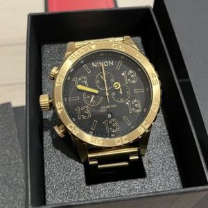 Nixon Friday The 13th Gold 51 30 Chrono Watch Limited Edition 1 19 WatchCharts Marketplace