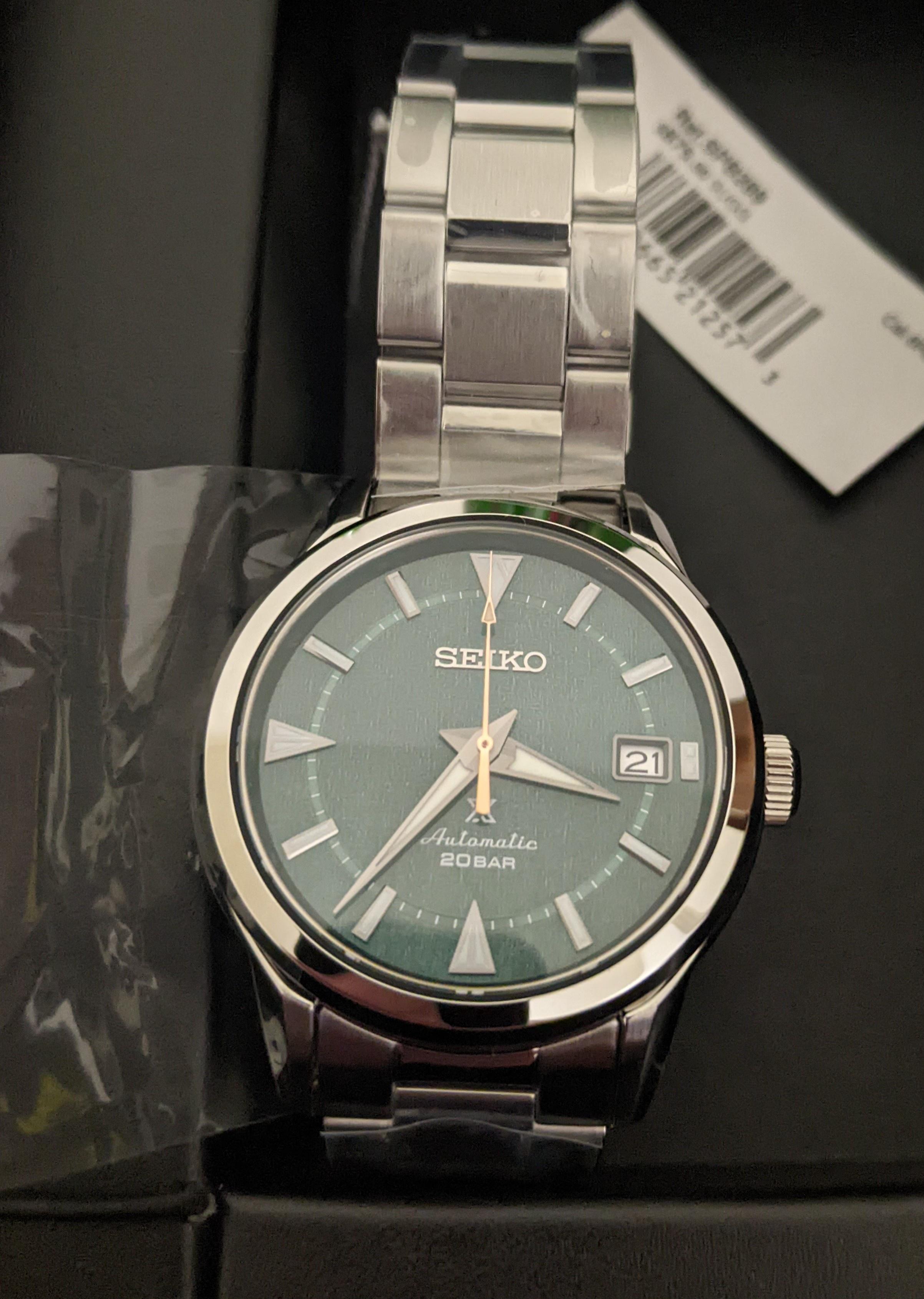 Seiko SPB289 Mystic Forest Alpinist As New WatchUSeek Watch 40 OFF