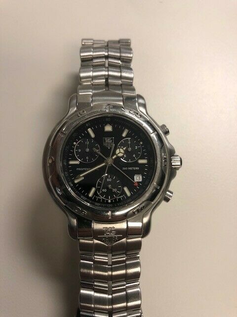 TAG HEUER 6000 series Chronograph CH1113 0 Quartz Men s Watch