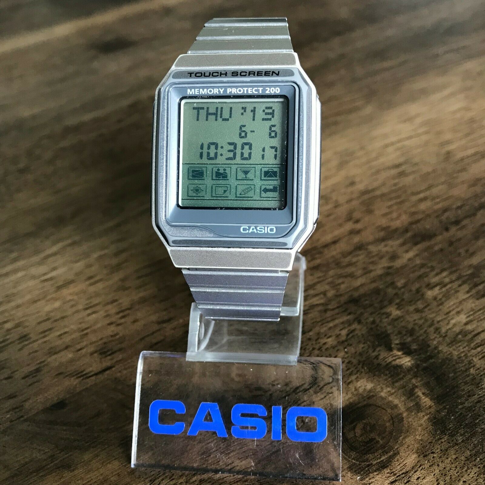 CLEAN Vintage 1996 Casio VDB-200 Memory Protect Touch Screen