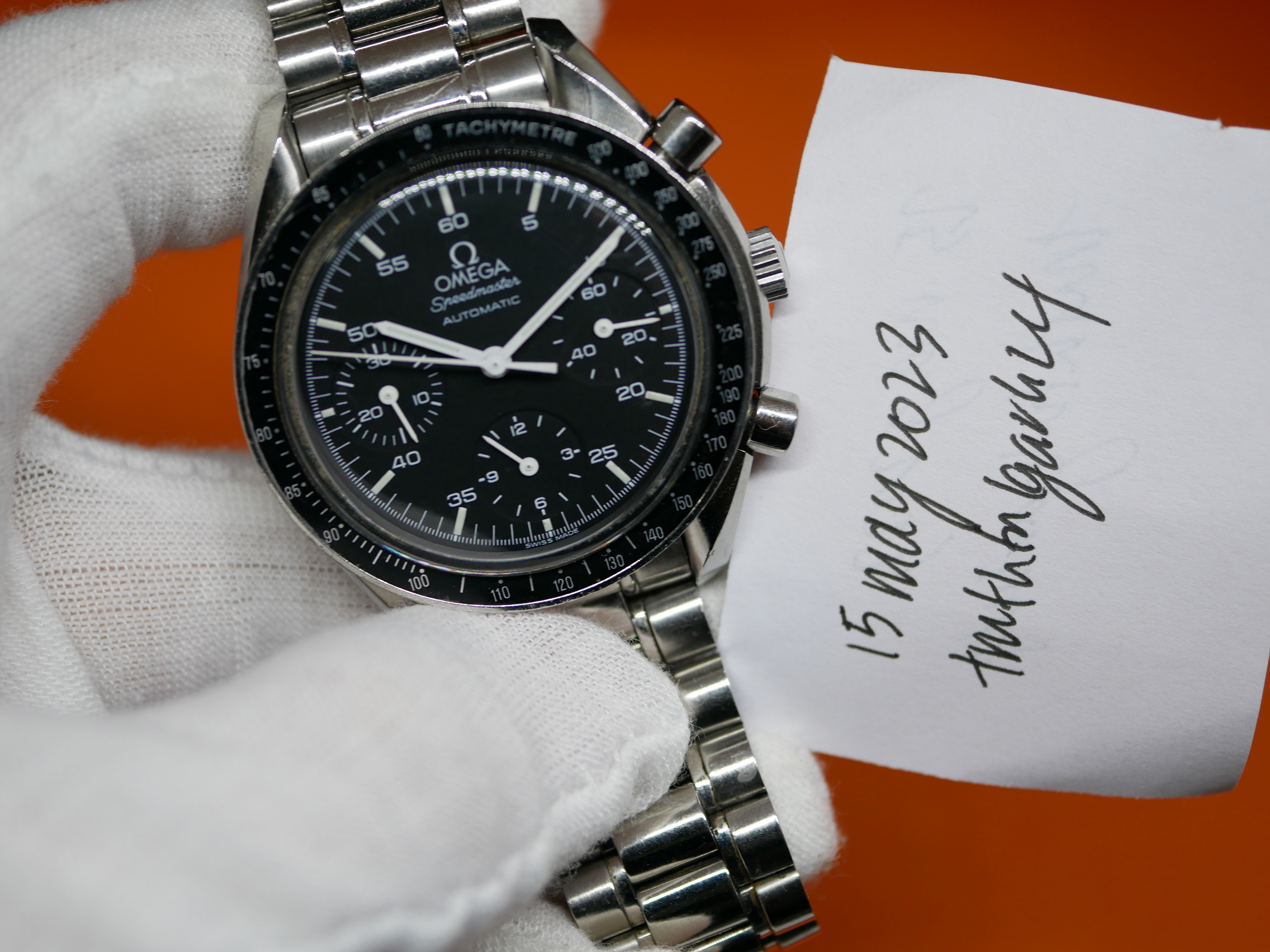 WTS Omega Speedmaster Reduced 39mm 3510.50 for 1990. Comes with