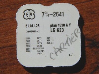 Tige eta 2641 part 401 51.010.51 - Winding stem - Tige de Remontoir lot