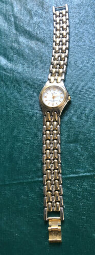 Rolex Ladies Watch VTG 3495853 Runs Gold Plated Over Silver