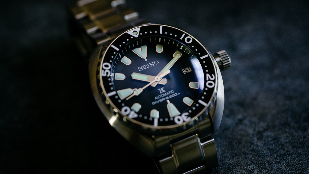 Seiko mini 2024 turtle sapphire