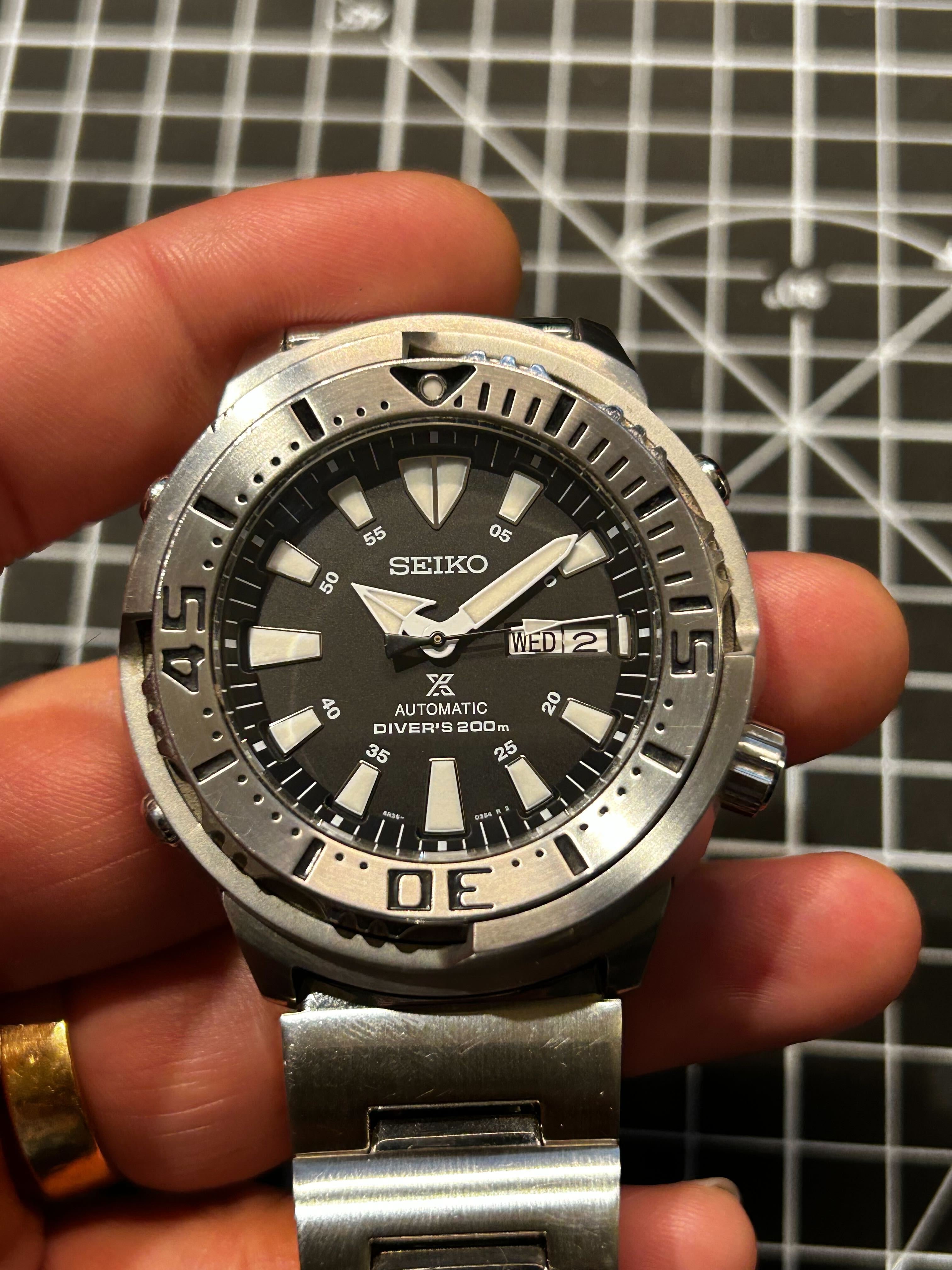 FS Seiko SRP637 Baby Tuna Silver. REDUCED WatchCharts Marketplace