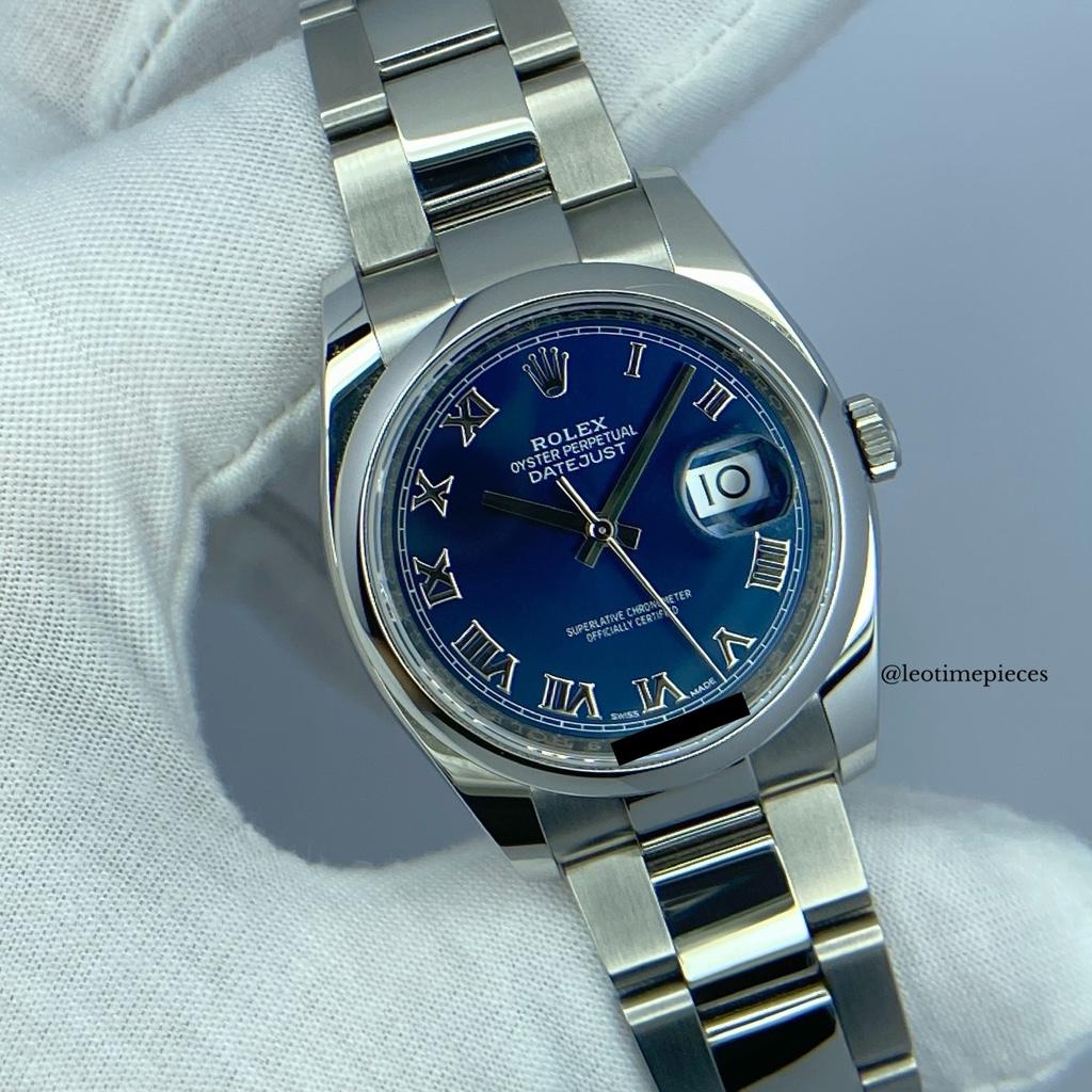 Rolex 116200 outlet blue