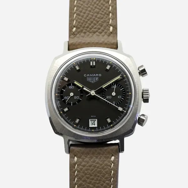 1970's Heuer Camaro Dato 30 7843 - Watches of Lancashire