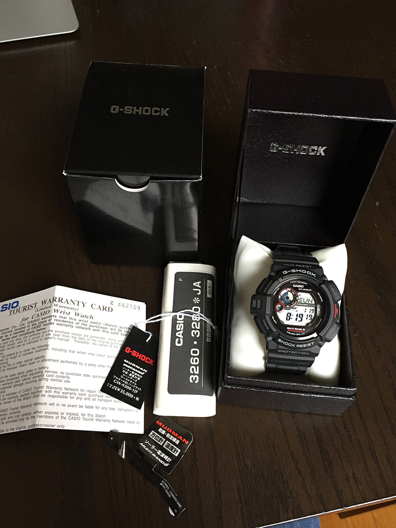 別注商品 G-SHOCK マッドマン 3260 GW-9300-1JF - メンズ