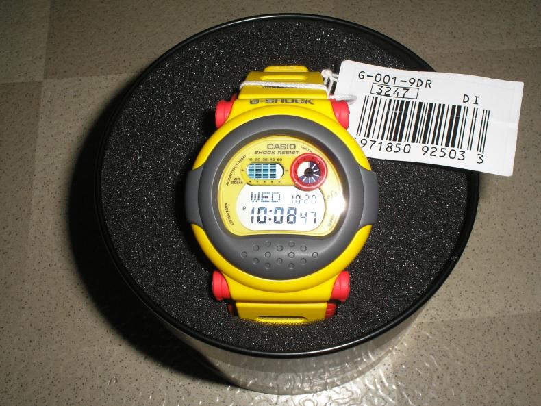 G shock jason discount yellow