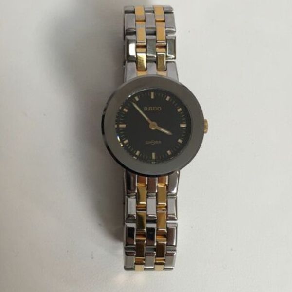 Women's Rado DiaStar Titanium Two Tone Wristwatch Ref#153.0344.3 Must ...