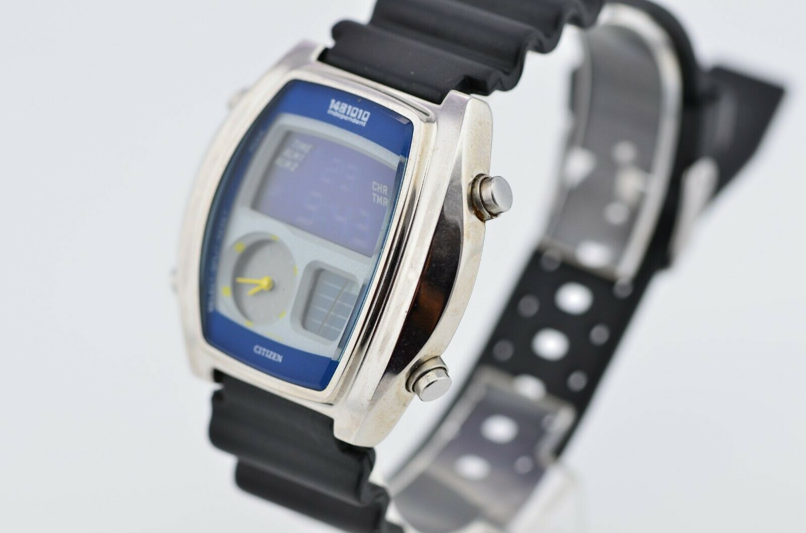 Vintage Citizen 1481010 Independent Ana Digi Quartz Watch JDM 