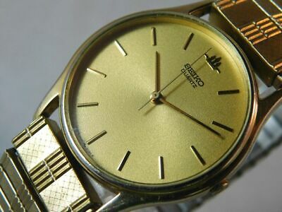 GOOD SEIKO 2K01 0010 GOLD MEN S VINTAGE WATCH JAPAN