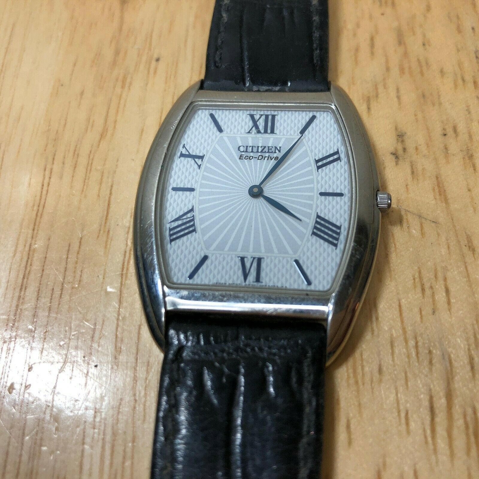 Citizen Stiletto Eco-Drive G820-S012244 Men Slim Thin Sapphire