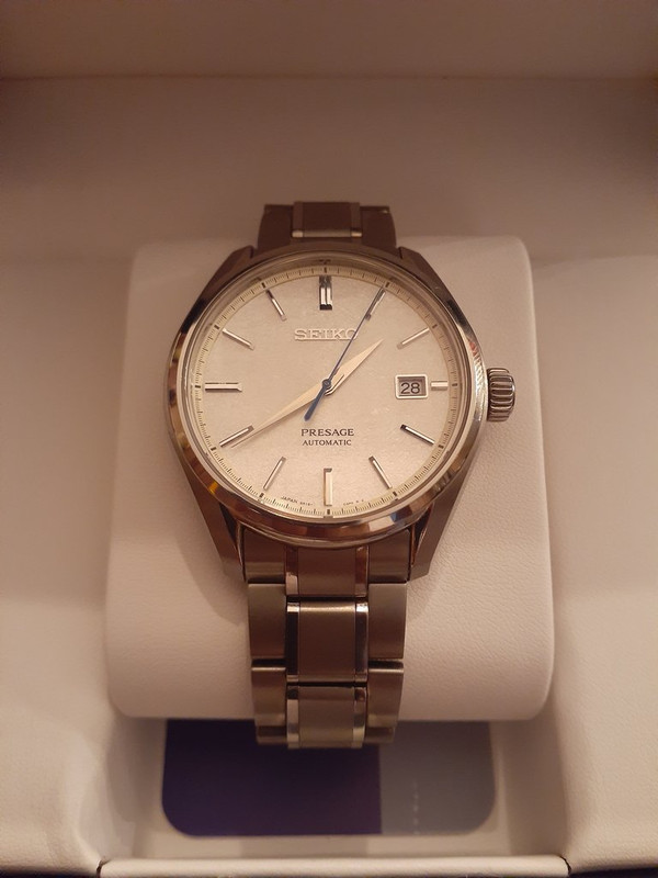 New] SEIKO PRESAGE PRESTIGE LINE prestige line SARX049 Men's Watch  mechanical self-winding Watch crocodile - BE FORWARD Store