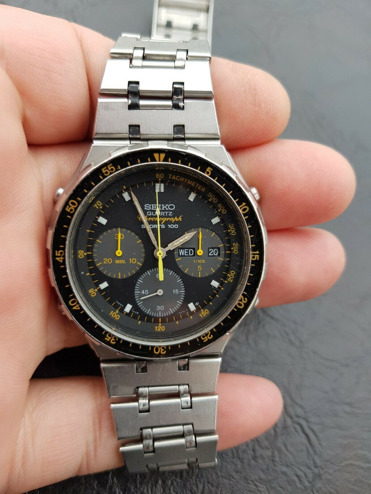 Seiko sport 100 discount chronograph