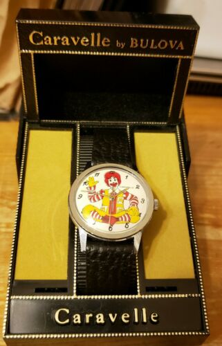 McDonald's RONALD Secret Stash Wrist Watch Coin Holder Plastic Collectible  | eBay