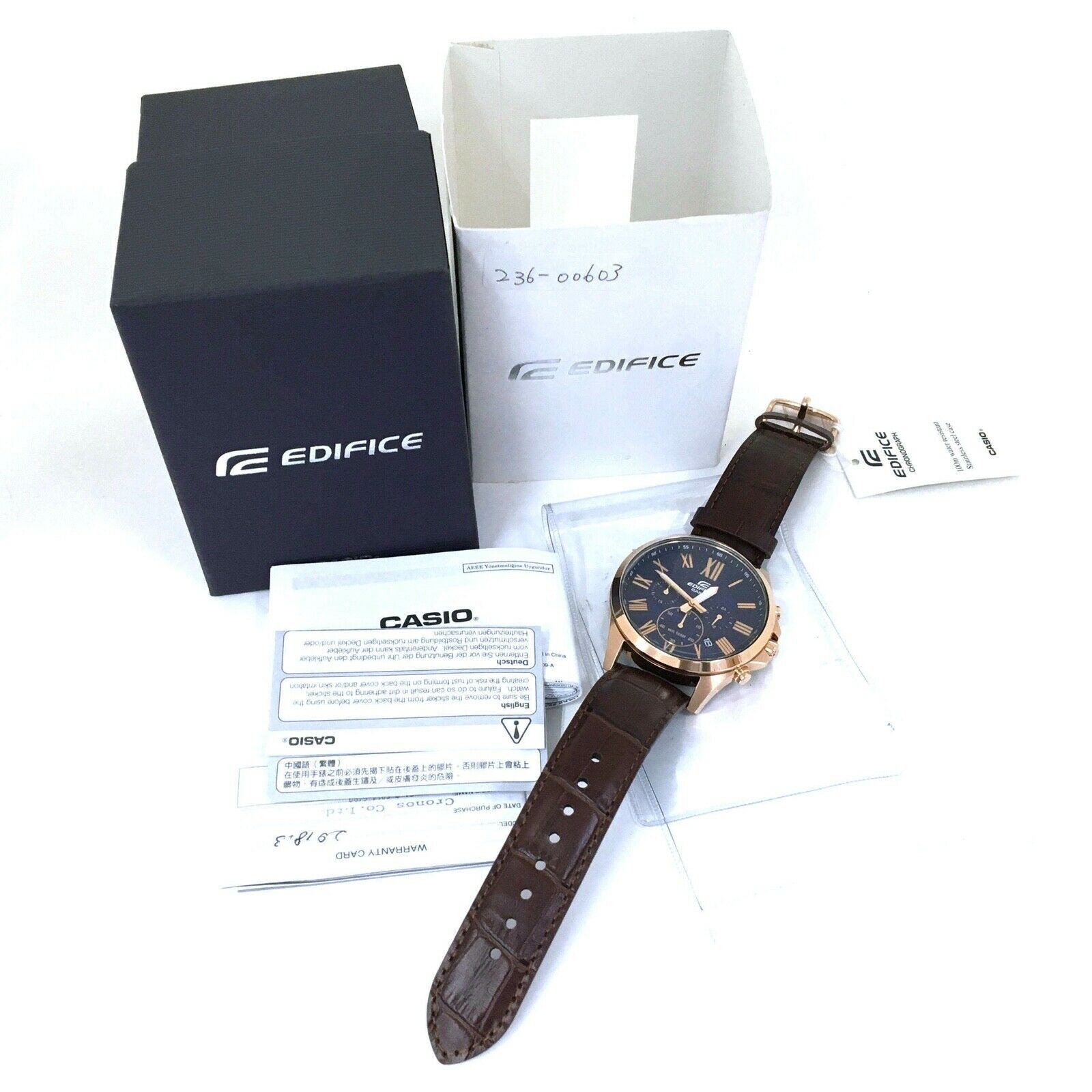 casio edifice original box