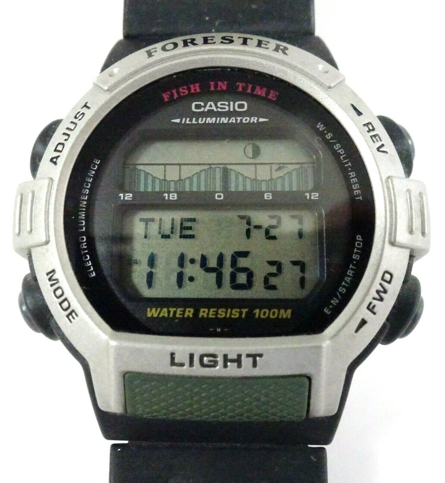 Casio Forester FT-200 1879 Fish in Time Men