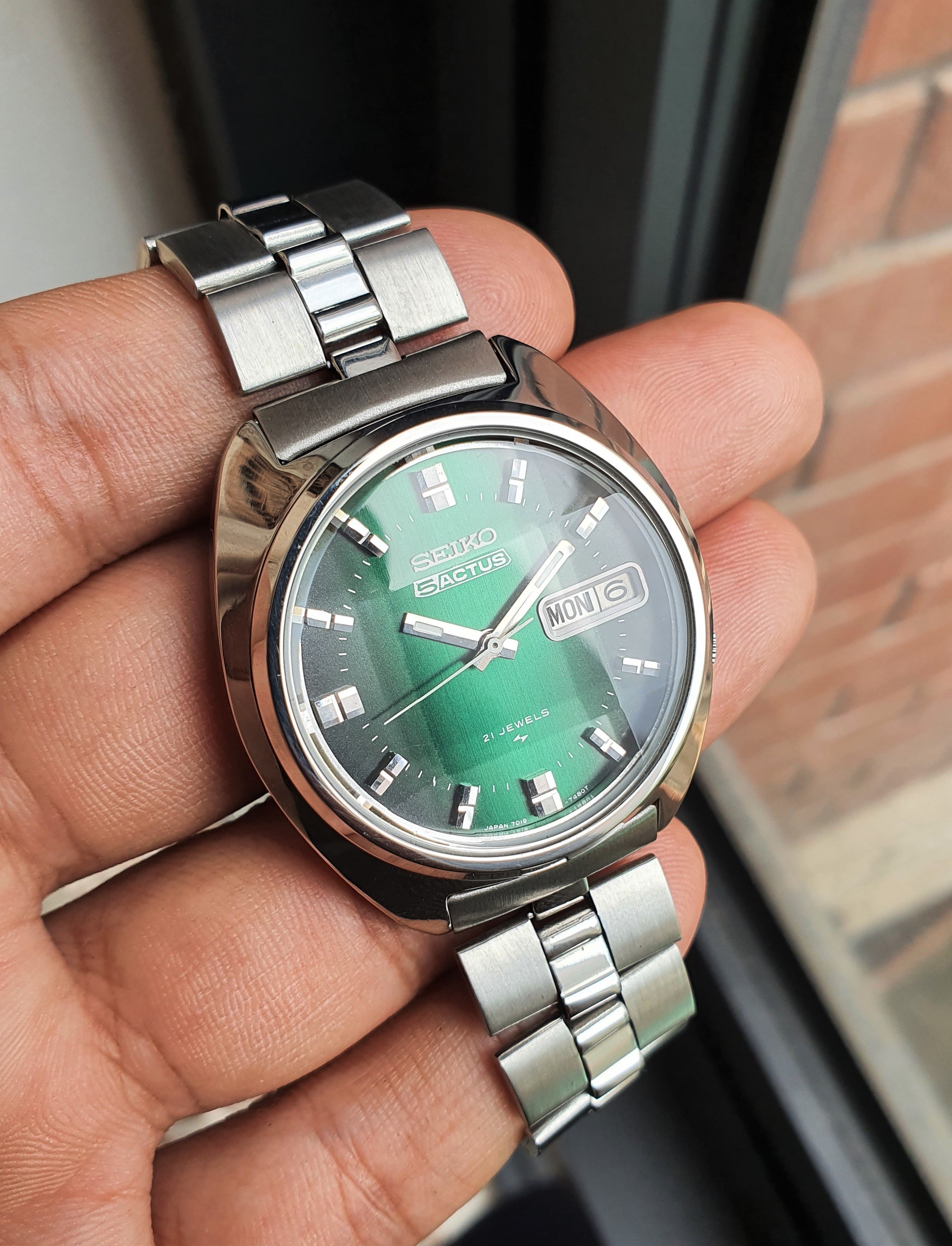 FS: Seiko Actus Emerald Green Dial Year-1974 JDM Rare Vintage