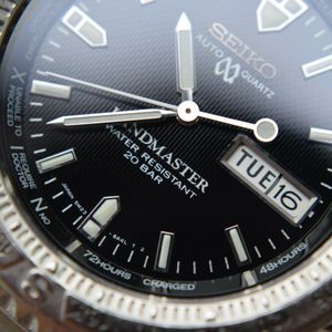 1st Seiko Landmaster Auto Quartz Kinetic Watch SBBW005 5M23 1st Seiko Landmaster Auto Quartz Kinetic Watch SBBW005 5M23