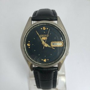 VINTAGE SEIKO 5 7009-6000 A1 AUTOMATIC 17 JEWELS MEN WATCH