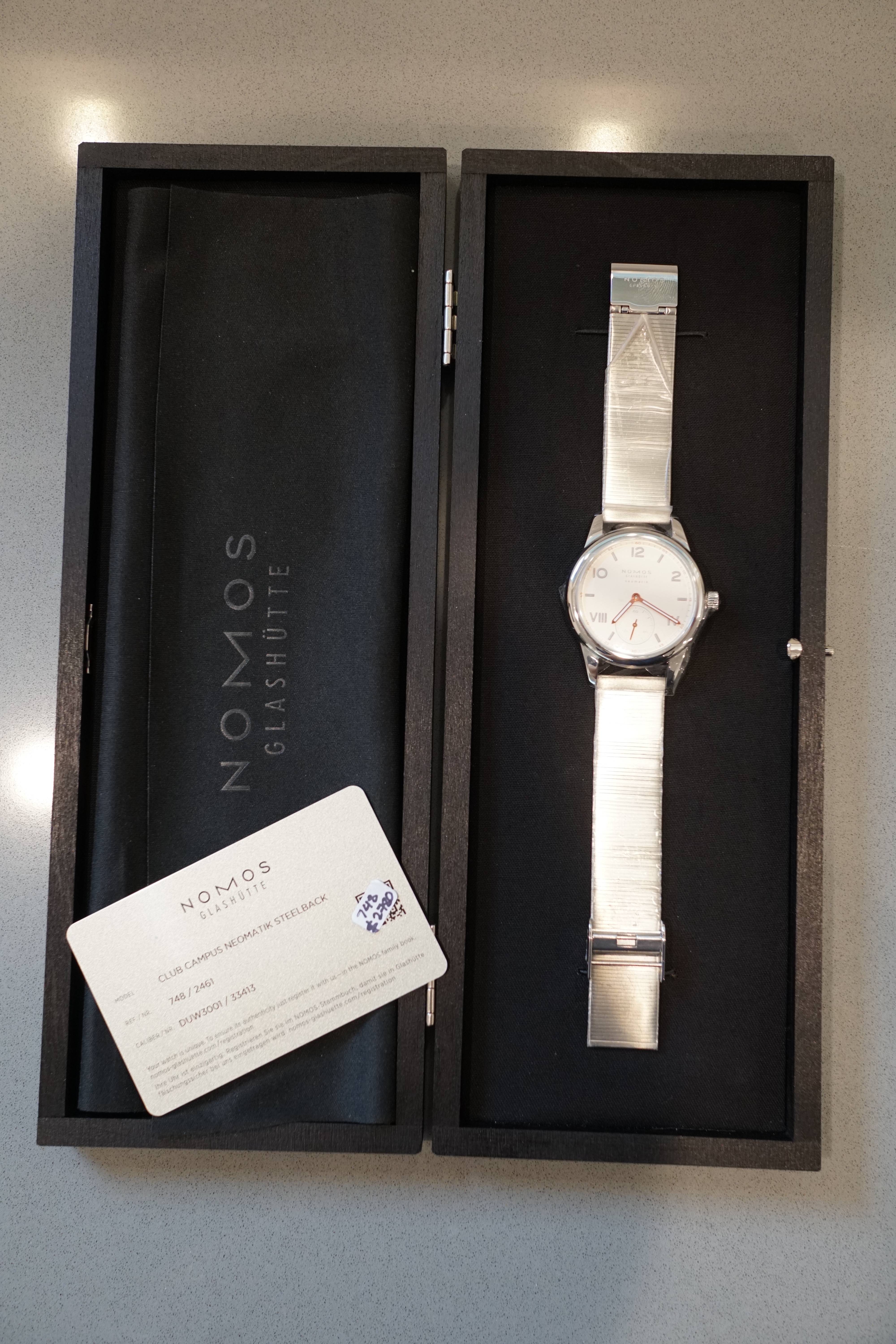 Nomos 748 hot sale