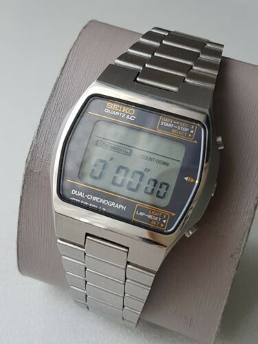 seiko quartz lc dual chronograph