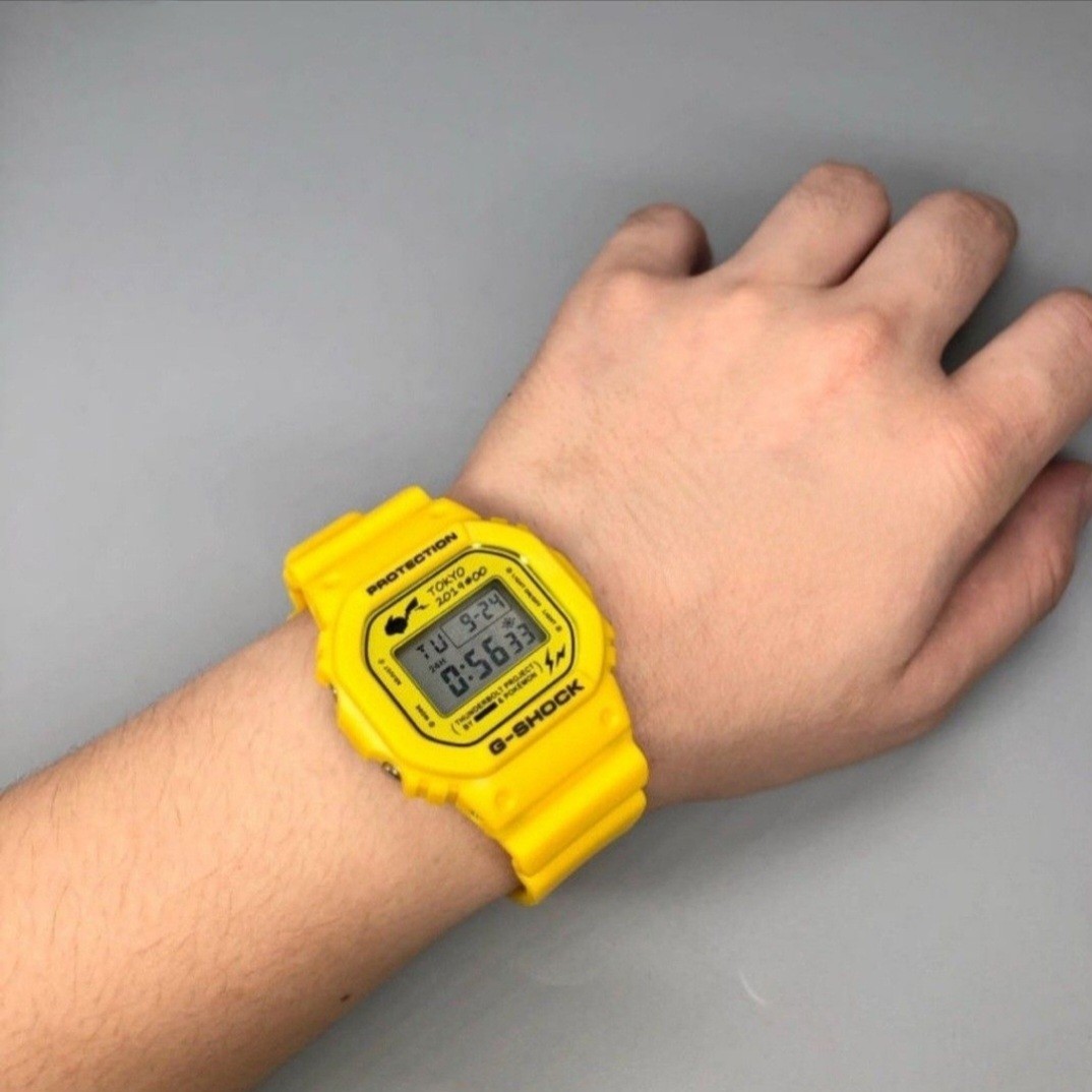 Casio G shock Gshock Yellow DW5600TGA DW5600 TGA DW5600 DW