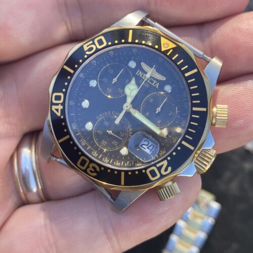 Invicta swiss store sapphire elite