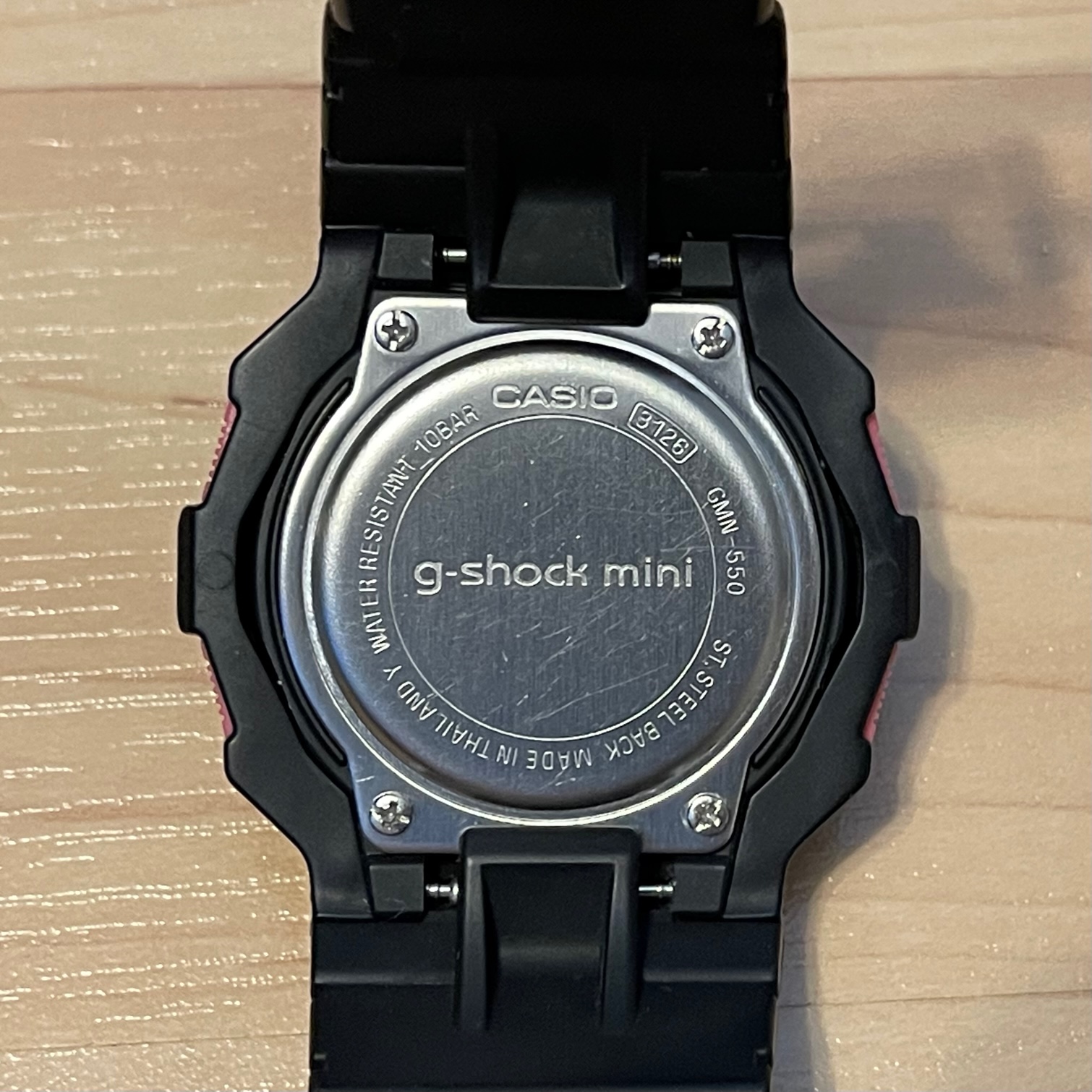 WTS] Casio G-Shock Mini GMN-550-1B Black Pink Square Digital Watch