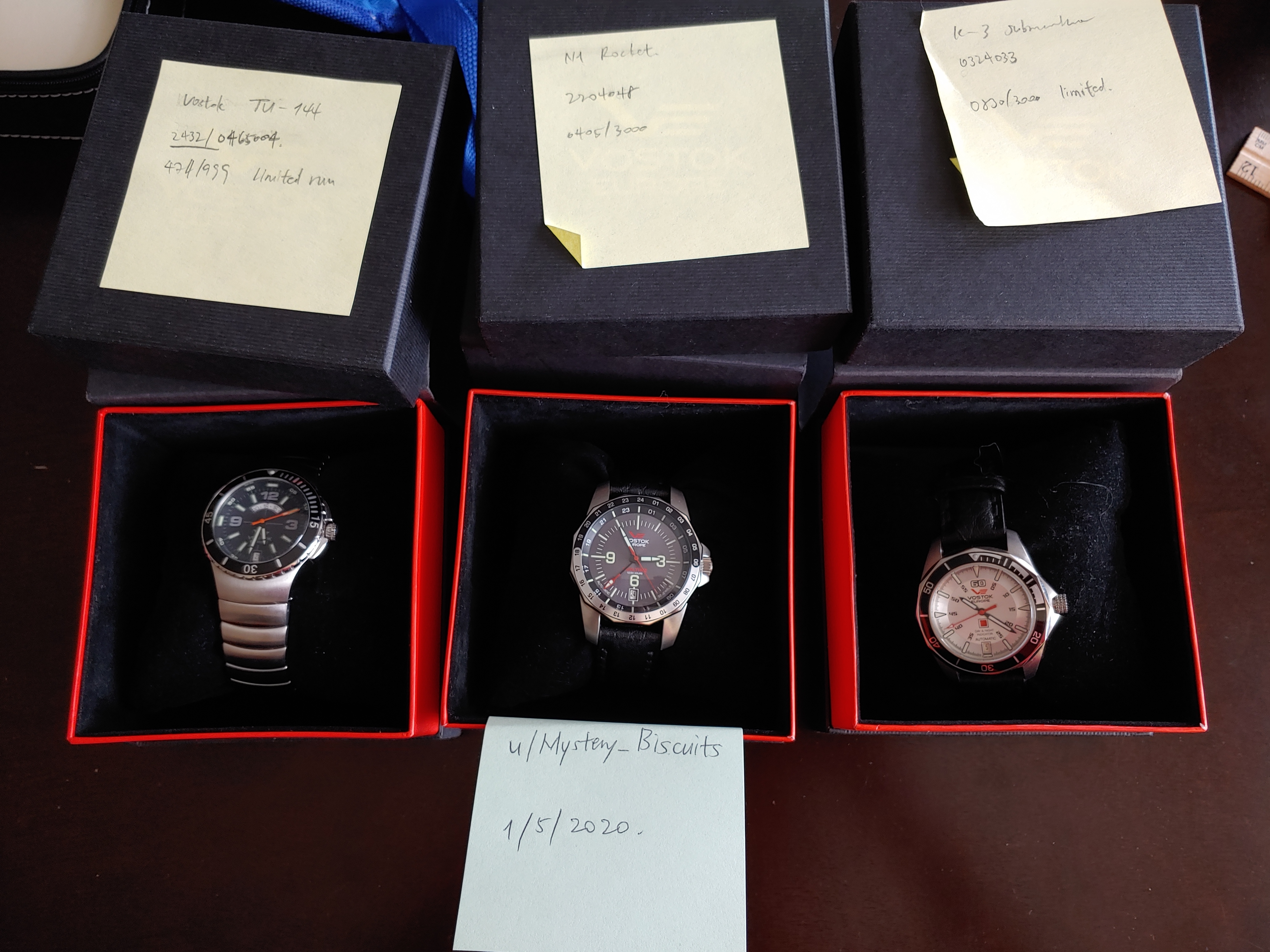 WTS] $140: Rare Vostok-Europe Tu-144, ca. 2006 (#474/999 