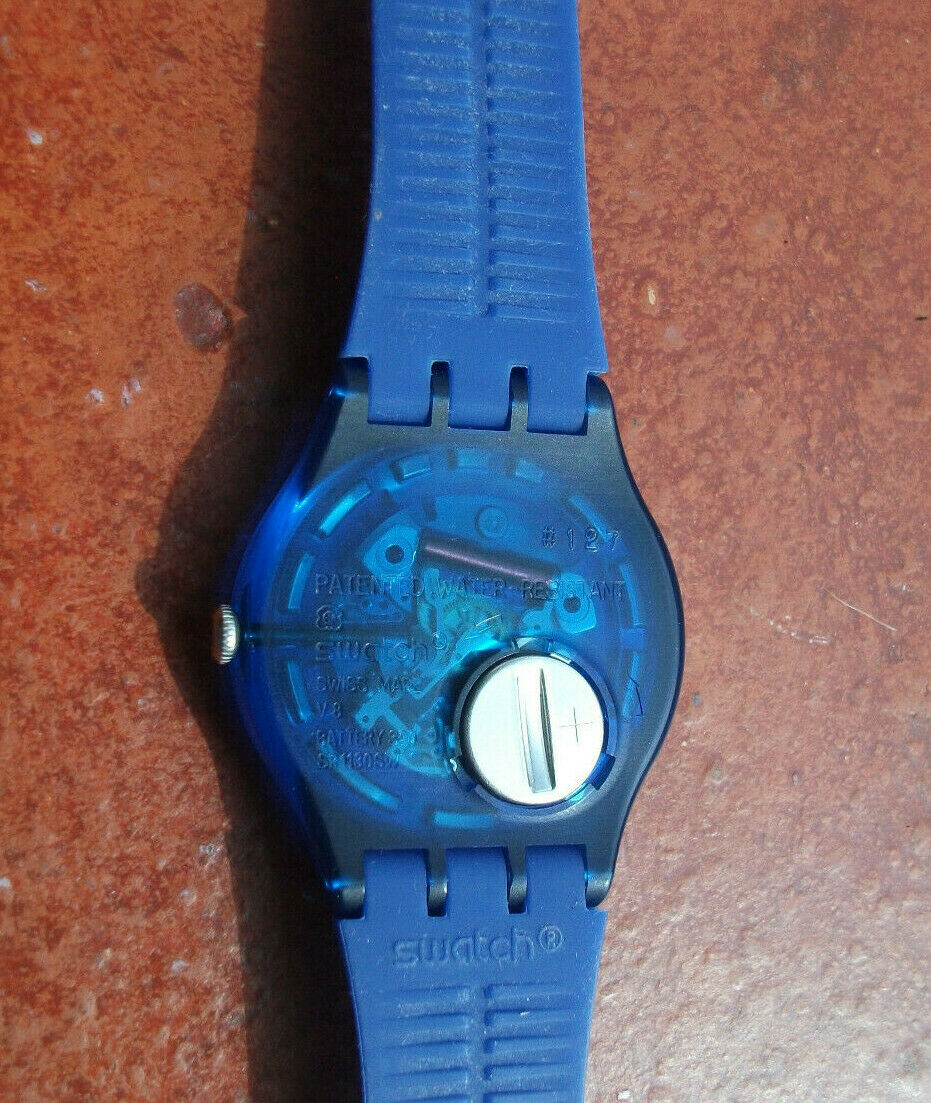 Swatch patented water resistant swiss made v8 on sale sr1130sw