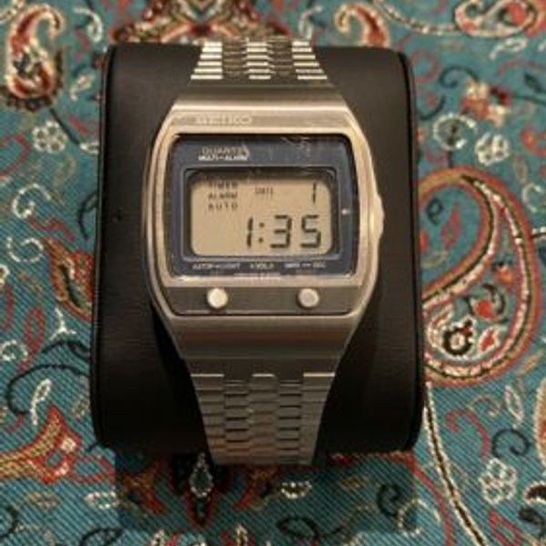 Seiko A039-5000 Vintage LCD Watch Rare With Alarm | WatchCharts