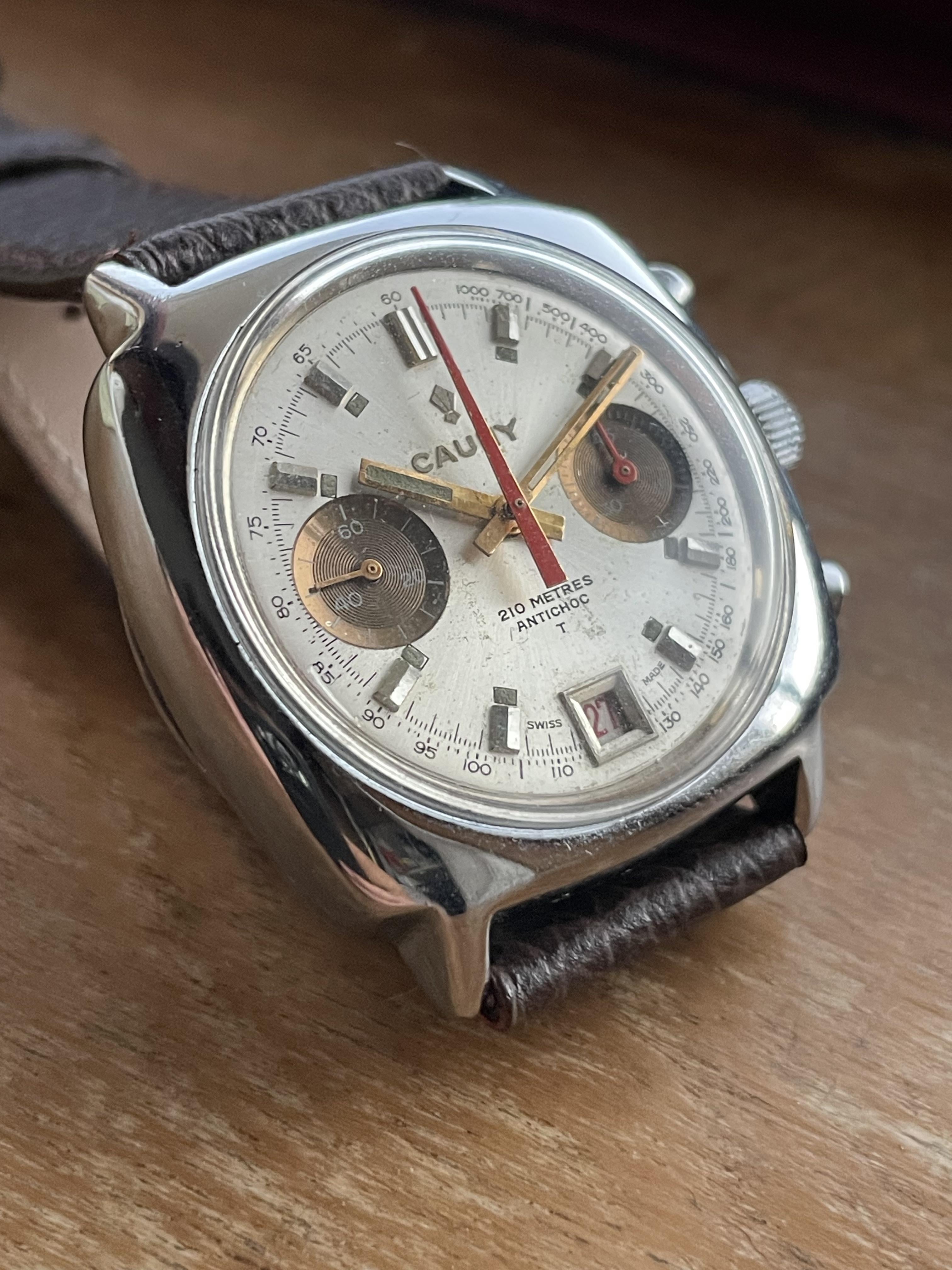 WTS Cauny Prima Chronograph WatchCharts Marketplace