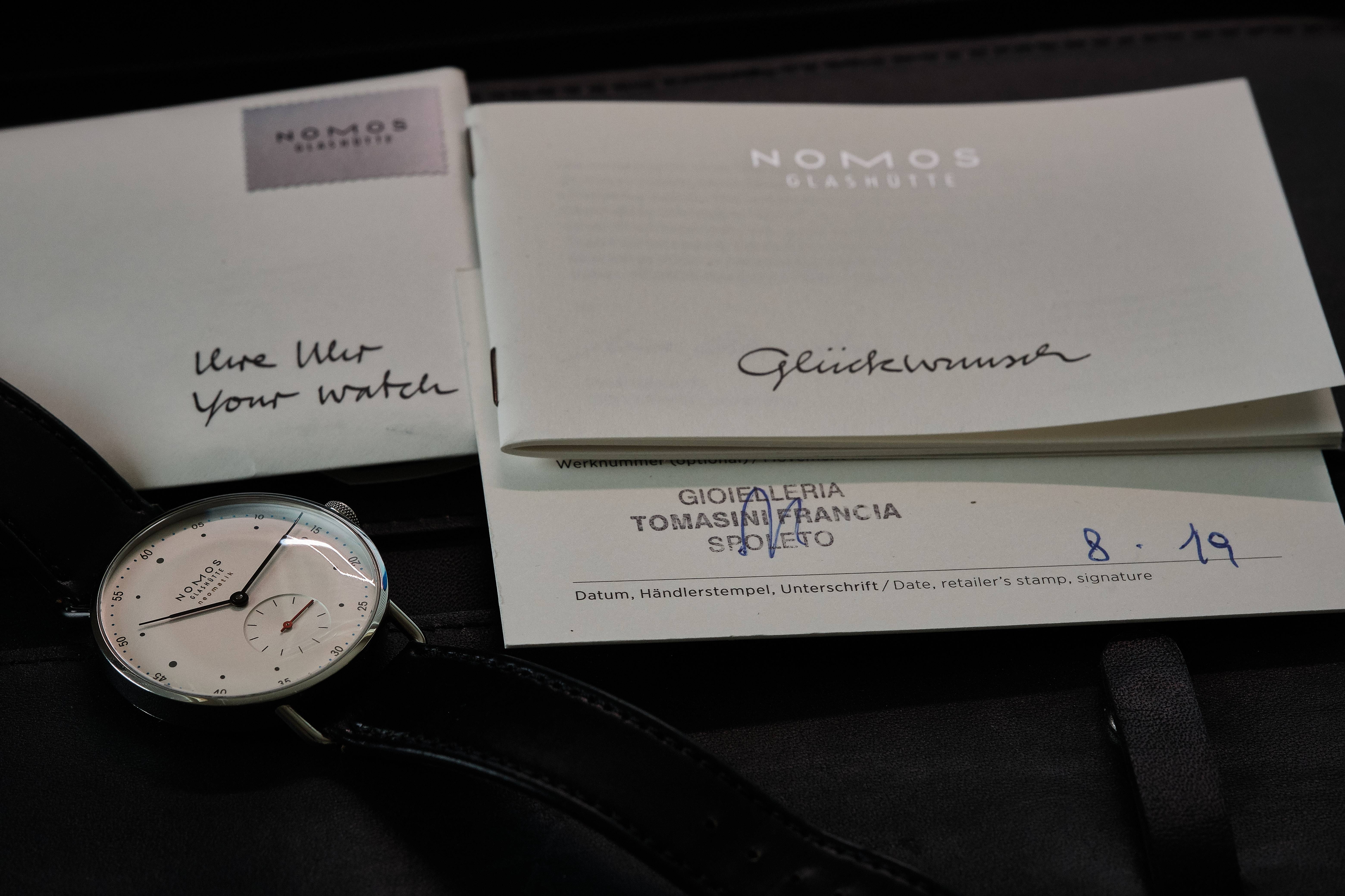 Nomos 1106 hot sale