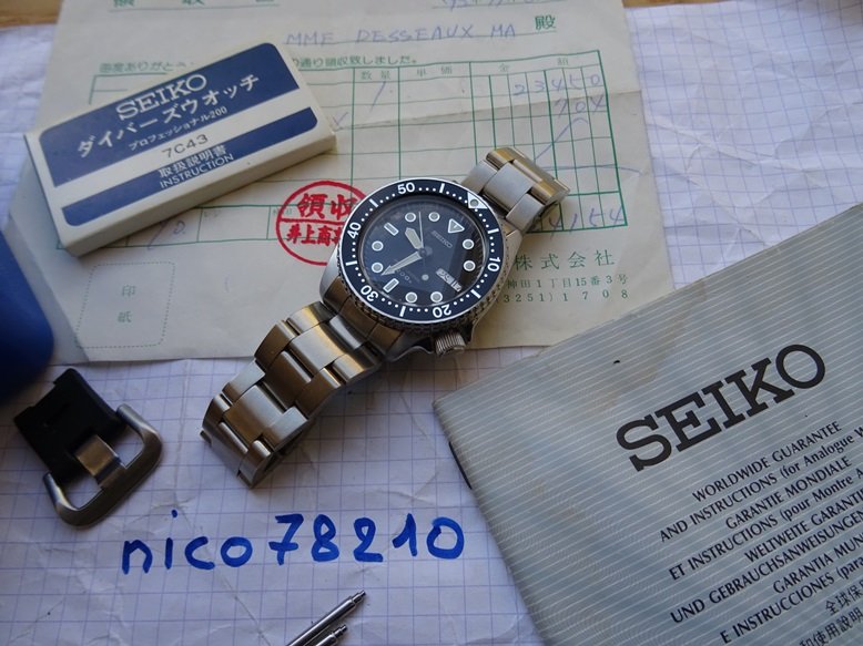 Seiko 7C43-6010 - Professional 200m - 1992 - JDM - NOS [EU Seller 
