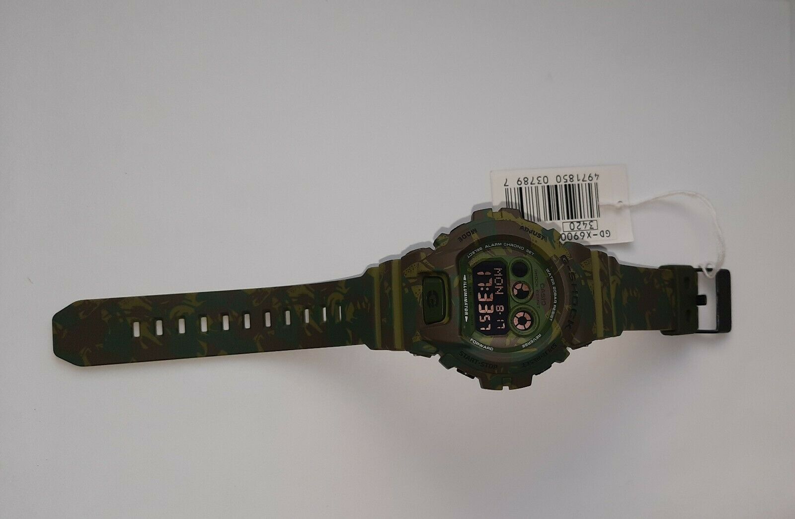 Casio G-Shock GD-X6900MC-3ER.Color Green Camouflage. Original, New