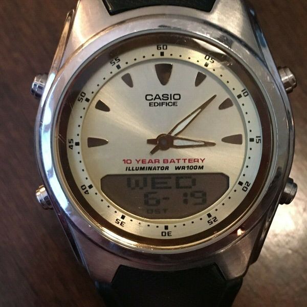 Casio Edifice Illuminator WR 100m Men's Watch | WatchCharts
