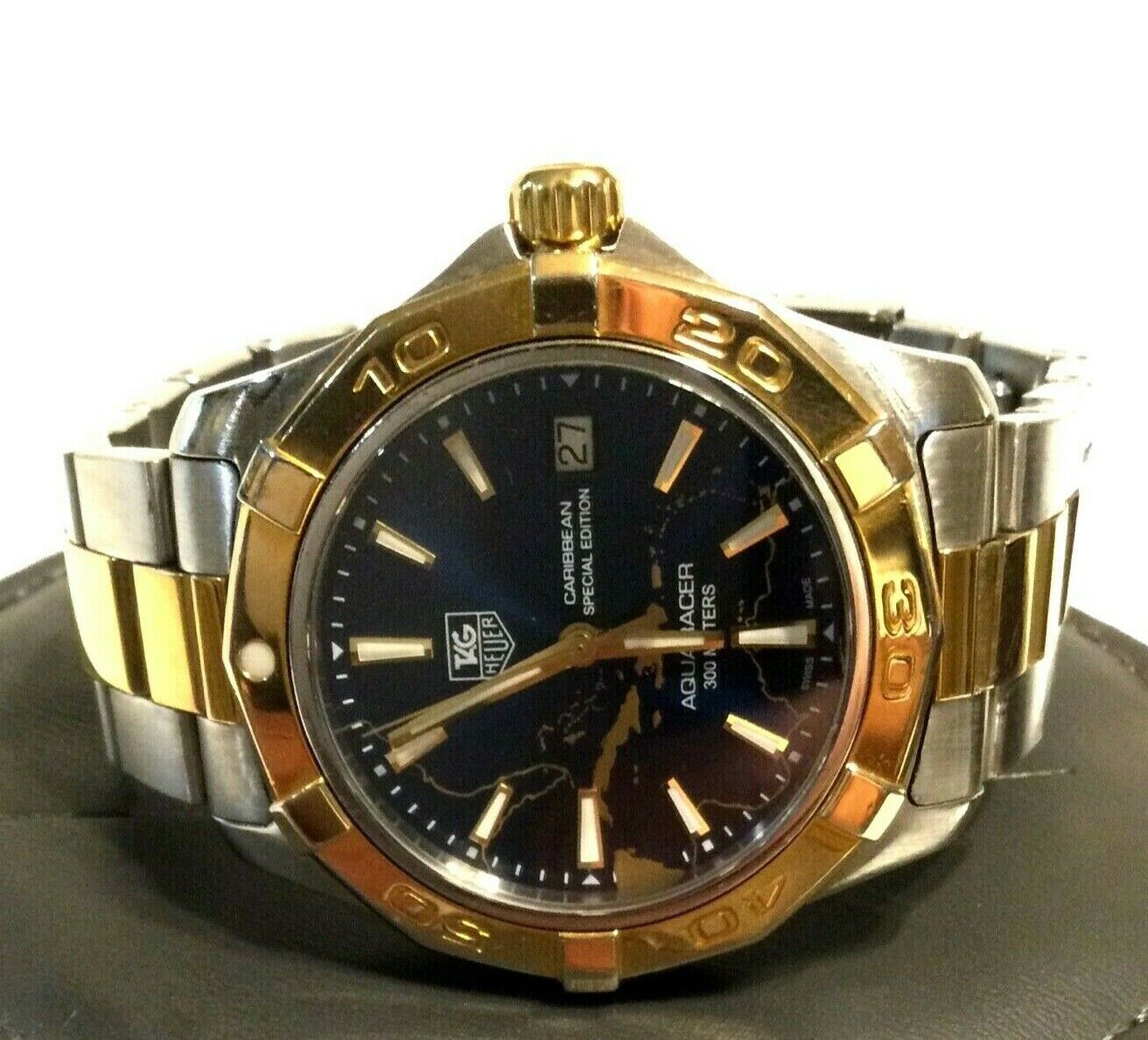 RARE TAG HEUER AQUARACER WATCH Caribbean Islands Limited Edition WAP1121 735 WatchCharts Marketplace