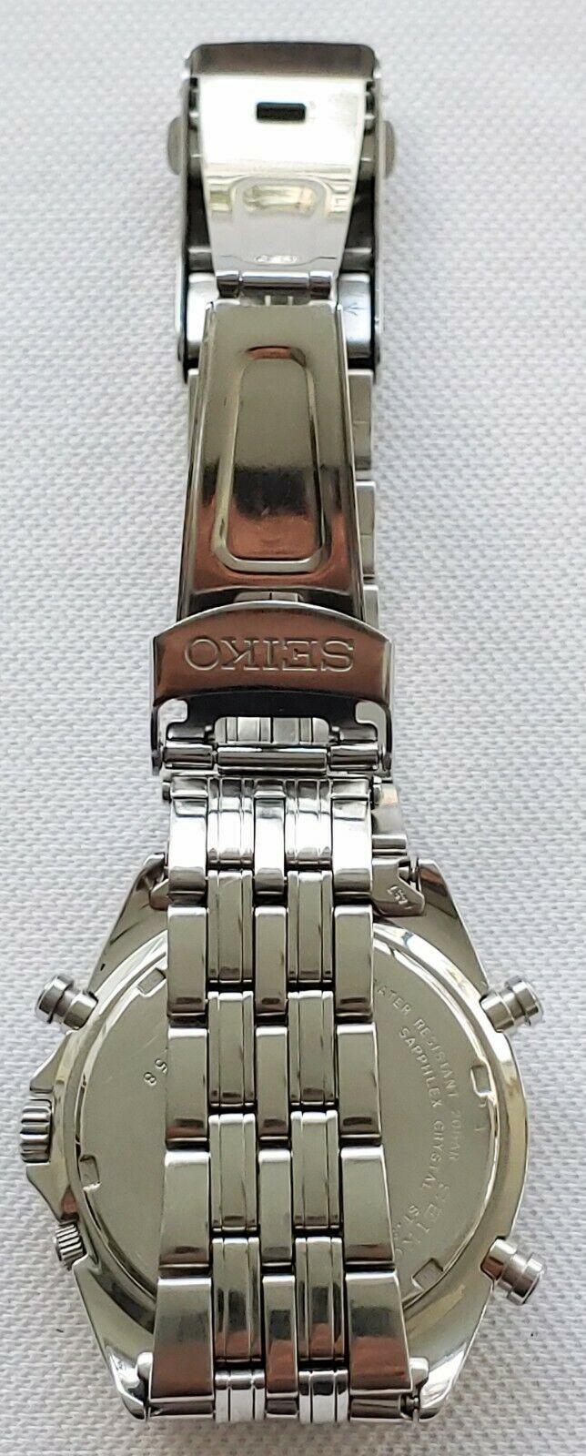 Seiko 7T32-7D10 Sprocket Sports 200 Chronograph Men's Watch