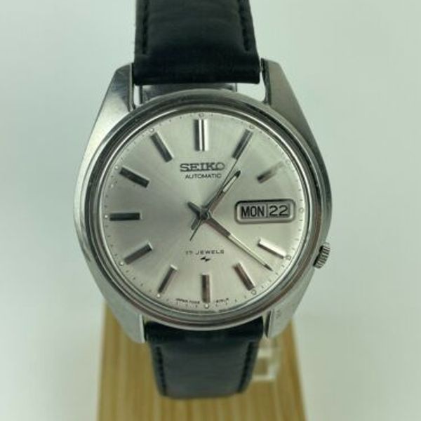 Vintage Seiko 7009-8129 17 Jewel Automatic Self Winding Day & Date ...