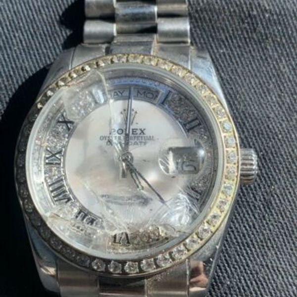 rolex watch mens used 18k diamond. Cl5 72200 White Gold 18k ...
