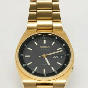 Seiko SCWT80 Gold Tone Vintage Automatic 17 Jewels Wristwatch 7009-3169  (HEY) | WatchCharts