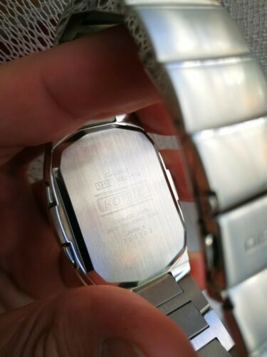 Rare Casio HOTBIZ HBZ-110 [1810] Full Stainless steel