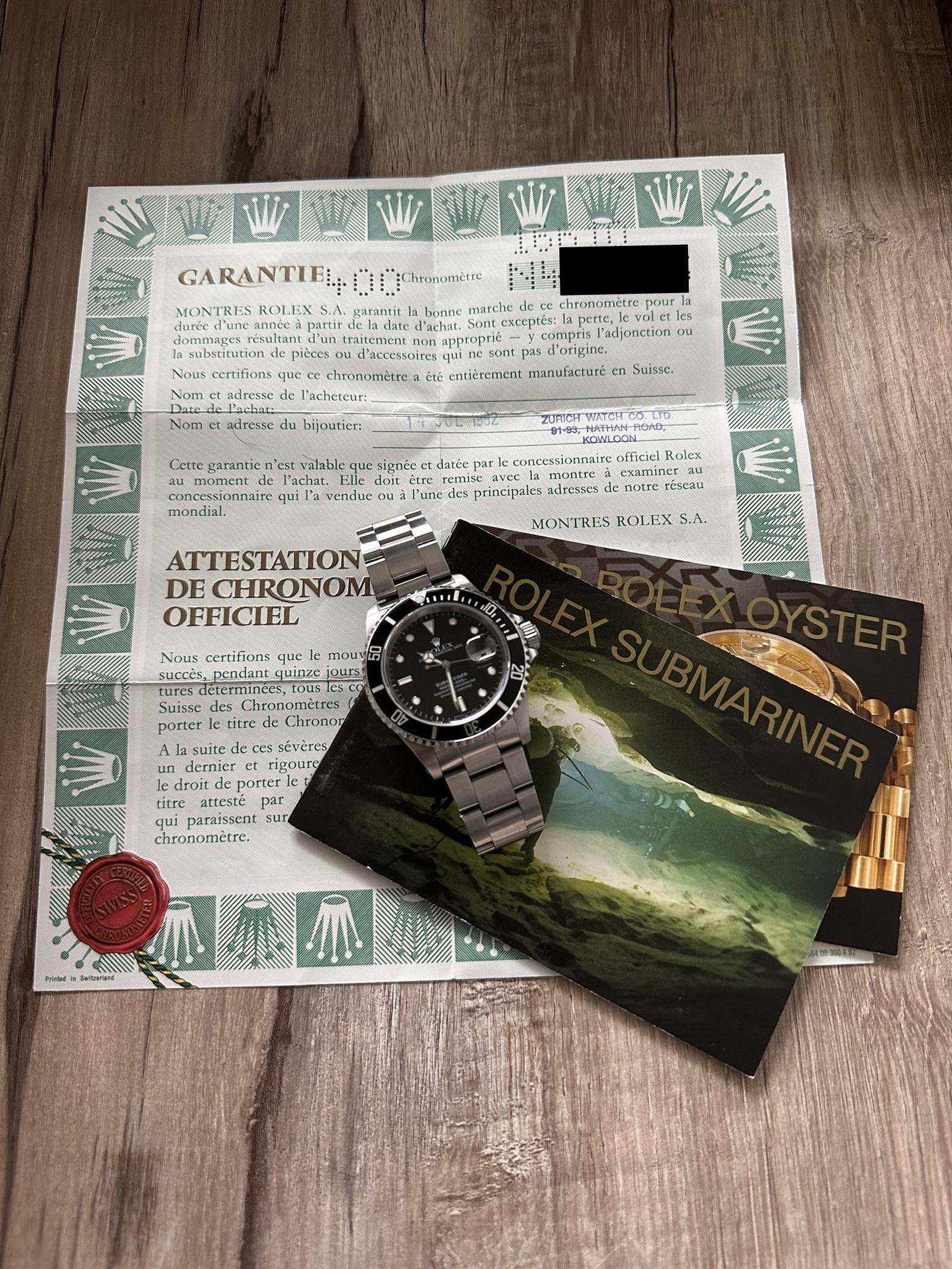 WTS Rolex Submariner Date ref. 16610 Recently Serviced w 3 yr