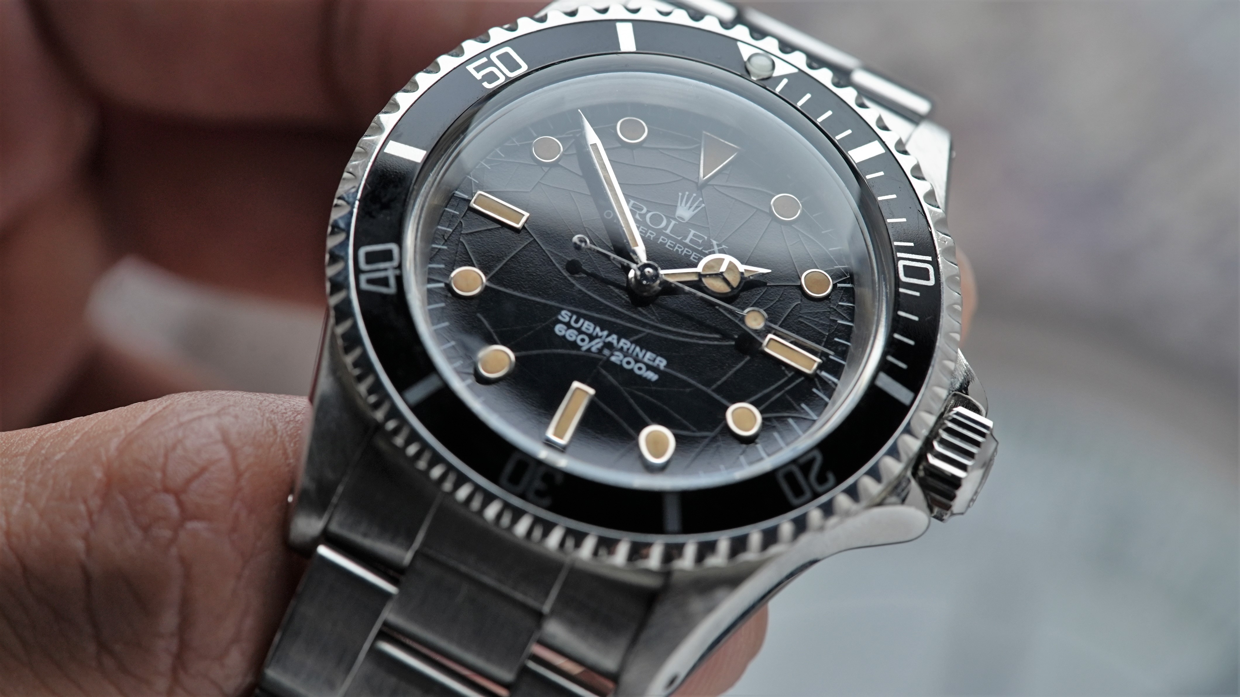 Rolex submariner outlet 5513 spider dial