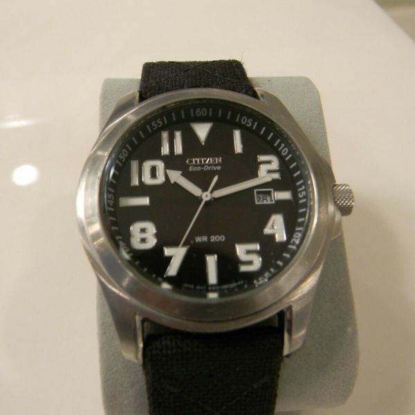 Citizen Eco Drive Day Date SS Divers Watch E111 S039983 Excellent CND citizen-eco-drive-day-date-ss-divers-watch-e111-s039983-excellent-cnd