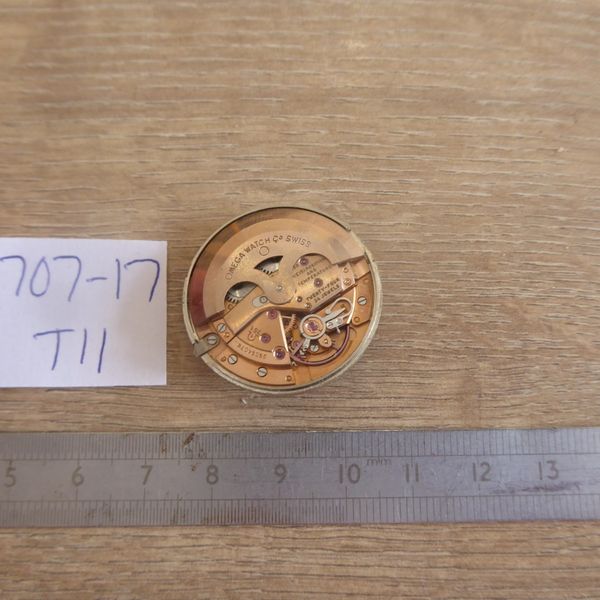 VINTAGE OMEGA CAL 751 GENTS 24 JEWELS AUTOMATIC WRISTWATCH Movement ...
